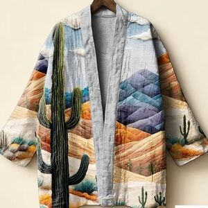Soon. NEW 1/20 Desert Landscape Kimono Jacket